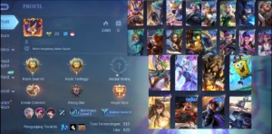 Conta Mobile Legend Zerada - Hero: 57 / Skin: 95 - Mobile Legends