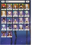 Conta genshin impact Childe/Diluc+1/zhongli/keqing/jean