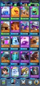CONTA CLASH ROYALE