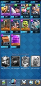 CONTA CLASH ROYALE