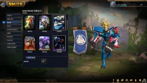 Conta Smite 609 Skins, Lvl157, T5 Thor&Hades+Báu Miraculous