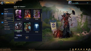 Conta Smite 609 Skins, Lvl157, T5 Thor&Hades+Báu Miraculous