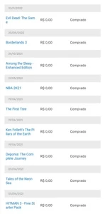 VENDO CONTA EPIC GAMES,TEM GTA 5,RAGE 2, HITMAN 3 etc