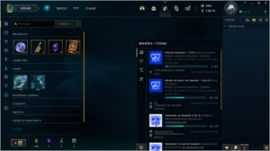 Platina 4 com Passe do Mundial - League of Legends LOL