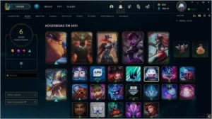 Platina 4 com Passe do Mundial - League of Legends LOL