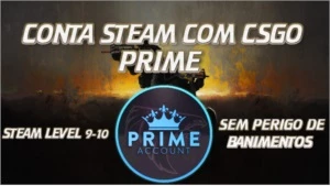 CONTA STEAM COM CS PRIME - Counter Strike