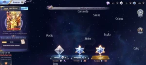 Vendo conta 141 cabeça de chave sem vínculos - Saint Seiya Awakening SSA
