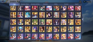 Vendo conta 141 cabeça de chave sem vínculos - Saint Seiya Awakening SSA