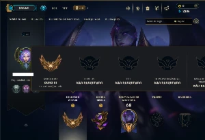 Ouro 3 com 35 Champs e 12 Fragmentos de Skins - League of Legends LOL