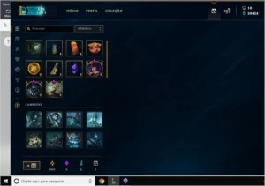 Conta LOL Platina 2 22 PDL - League of Legends