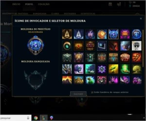 Conta LOL Platina 2 22 PDL - League of Legends