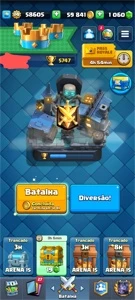 Conta nível 14 com campeões - Clash Royale