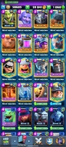 Conta nível 14 com campeões - Clash Royale