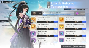Conta com Alyss + Evento de retorno duplo - Tower of Fantasy