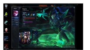 conta de lol com 340 skins, vayne ladra, e annie hextech - League of Legends