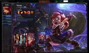 conta de lol com 340 skins, vayne ladra, e annie hextech - League of Legends
