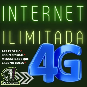 4G INTERNET ILIMITADA - MENSALIDADE QUE CABE NO BOLSO - Serviços Digitais
