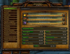 Conta World Of Warcraft Com Tigre Espectral + Desafio Ouro W - Blizzard