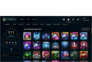 Conta league of legends 667 skins LOL