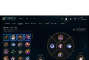 Conta league of legends 667 skins LOL