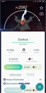 Conta pokémon Go lvl 25