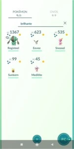 Conta pokémon Go lvl 25