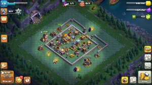 Conta Clash of Clans CV 16 Semi Full