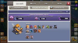 Conta Clash of Clans CV 16 Semi Full