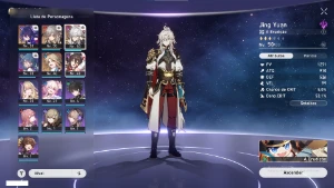 Conta Honkai Com Seele + Jing Yuan + Yanqing - Honkai: Star Rail