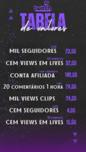 [Promoção] 1K Seguidores Twitch Por Apenas R$ 23,00 - Redes Sociais