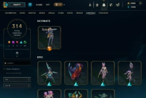 Conta Riot - Conteúdo Limitado - League of Legends LOL