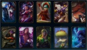 conta league of legends LOL