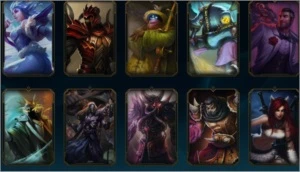 conta league of legends LOL