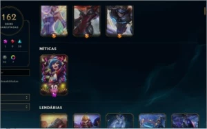 conta league of legends LOL
