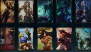conta league of legends LOL