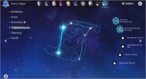 Conta Genshin Impact (4 Nat5) - KEQING / MONA / VENTI E KLEE