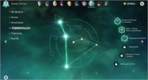Conta Genshin Impact (4 Nat5) - KEQING / MONA / VENTI E KLEE