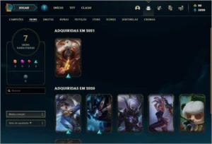 Conta Ouro 4. - League of Legends LOL