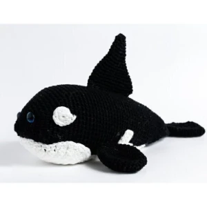 Orca em Amigurumi - Artesanato e Personalizados