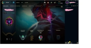 Conta League of Legends Platina IV LOL
