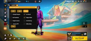 Free fire mod menu X1 SÓ CONVIDADO