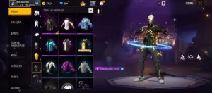 Conta free fire com angelical puma