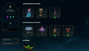 Conta LOL Gold 4 Com Diversas Skins e Upada a Mão! - League of Legends