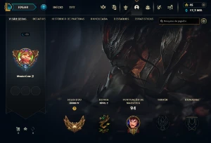 Conta LOL Gold 4 Com Diversas Skins e Upada a Mão! - League of Legends