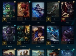 CONTA DIAMOND4 - League of Legends LOL