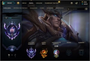 Conta de LoL criada na S3 - League of Legends