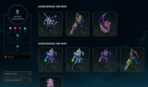 Conta Full Acesso Ex Mestre Handleveled - League of Legends LOL