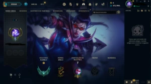 Conta de lol platina com mmr alto (Email não verificado) - League of Legends