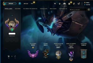 Conta Mestre 74%WR / 53k EA e 9643 RP/ full champ/ 141 skins - League of Legends LOL