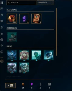 Conta de Lol level 8 com Passe - League of Legends